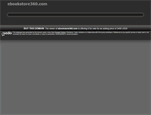 Tablet Screenshot of ebookstore360.com